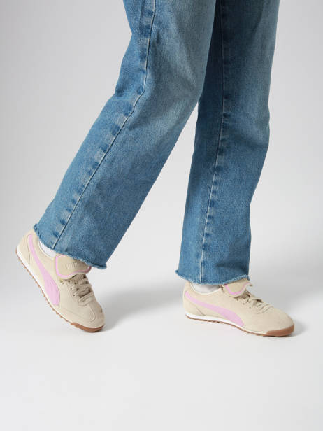 Sneakers Arizona Premium Uit Leder Puma Beige accessoires 40378001 ander zicht 1